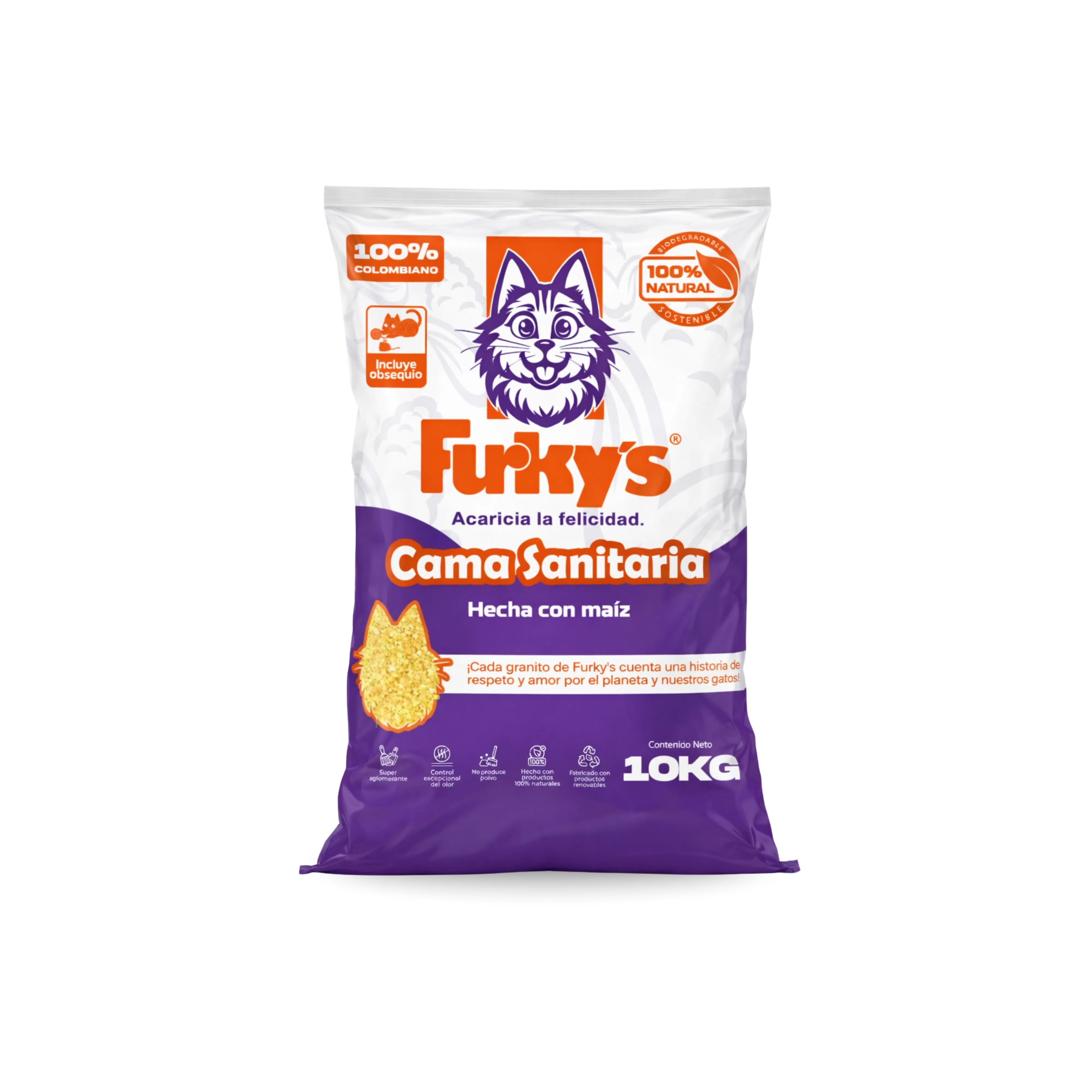 Arena para gatos 10 kg